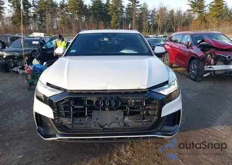 2021 Audi Q8 Premium Plus 55 Tfsi Quattro Tiptronic from USA, damaged, VIN WA1EVAF16MD038905